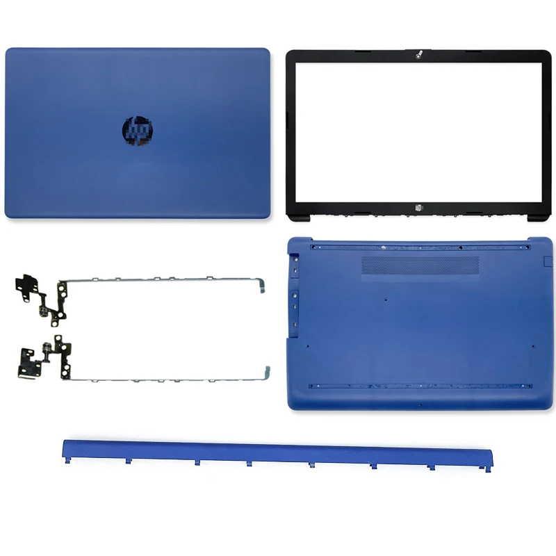 

New Original Laptop LCD Back Cover/Front Bezel/Bottom Case/Hinges For HP Pavilion 17-BY 17-CA Series Top Case Silver L22504-001