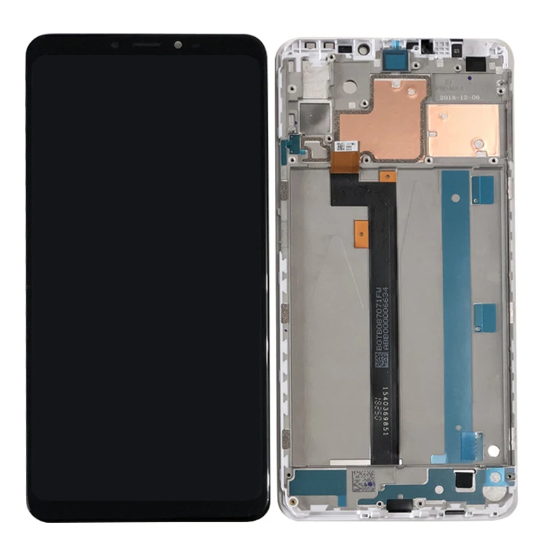 ЖК дисплей AAA для Xiaomi Mi Max 3 сенсорный экран дигитайзер стекло в сборе + рамка Max3