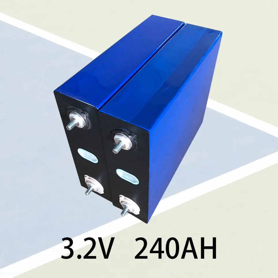 

NEW 3.2V 240Ah LiFePO4 Battery Pack Lithium Iron Phosphate DIY 4S 12V 24V Motorcycle Electric Car Solar Inverter Batteries