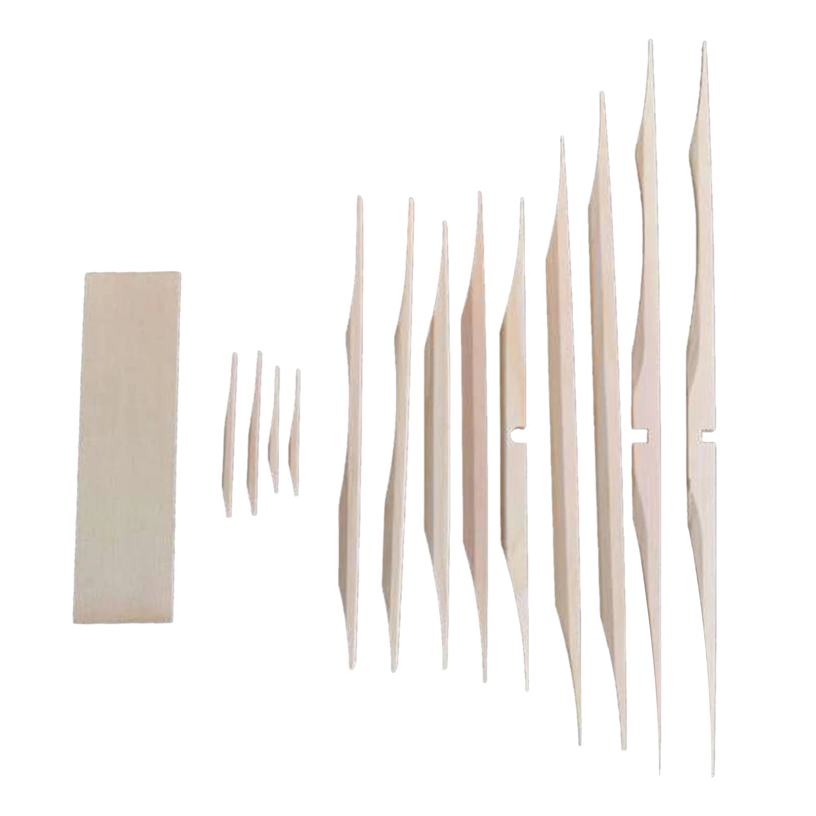 

Acoustic Guitar Spruce Bracewood Kit for Luthier Guitar Make Supply