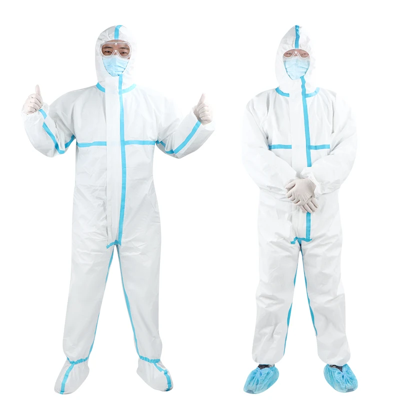 Одноразовая Защитная Одежда защитный комбинезон PP нетканый L 2XL Размер