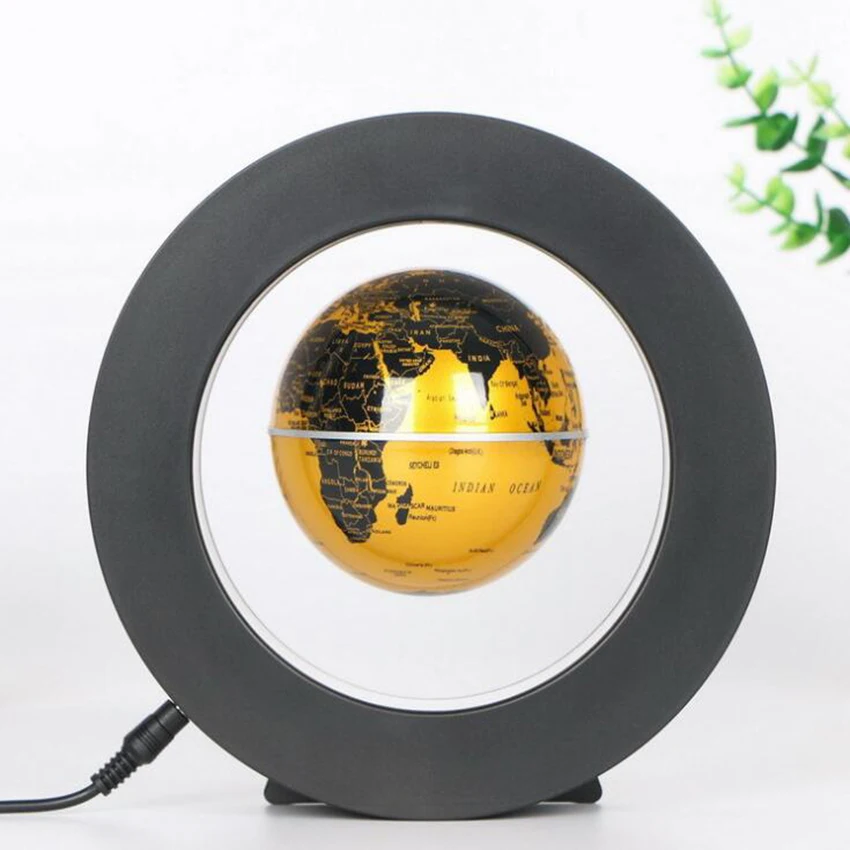 Светодиодный карта мира Новинка магнитный парящий в воздухе светящийся Глобус