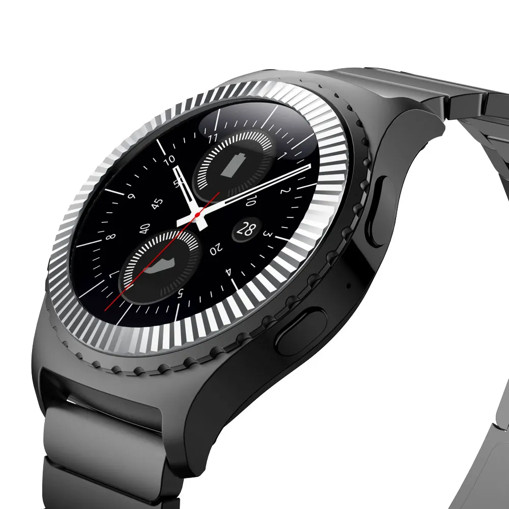 Для samsung gear S2 SM-R732 классический БЕЗЕЛЬ для наручных часов кольцо Стайлинг чехол клеющаяся крышка защита от царапин рамка Ringke ободок# C