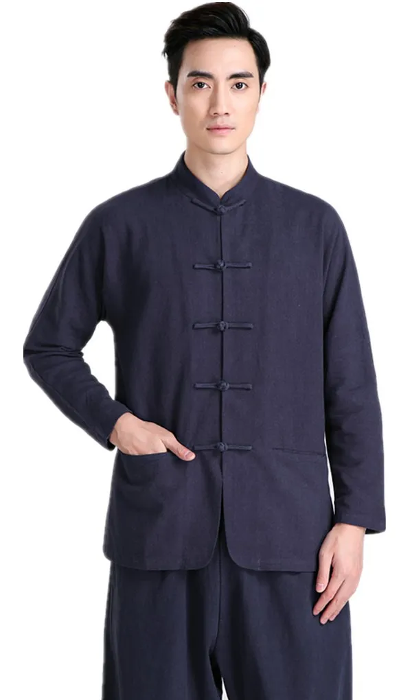 Топ-Ципао в китайском стиле Китайская традиционная мужская одежда - купить по