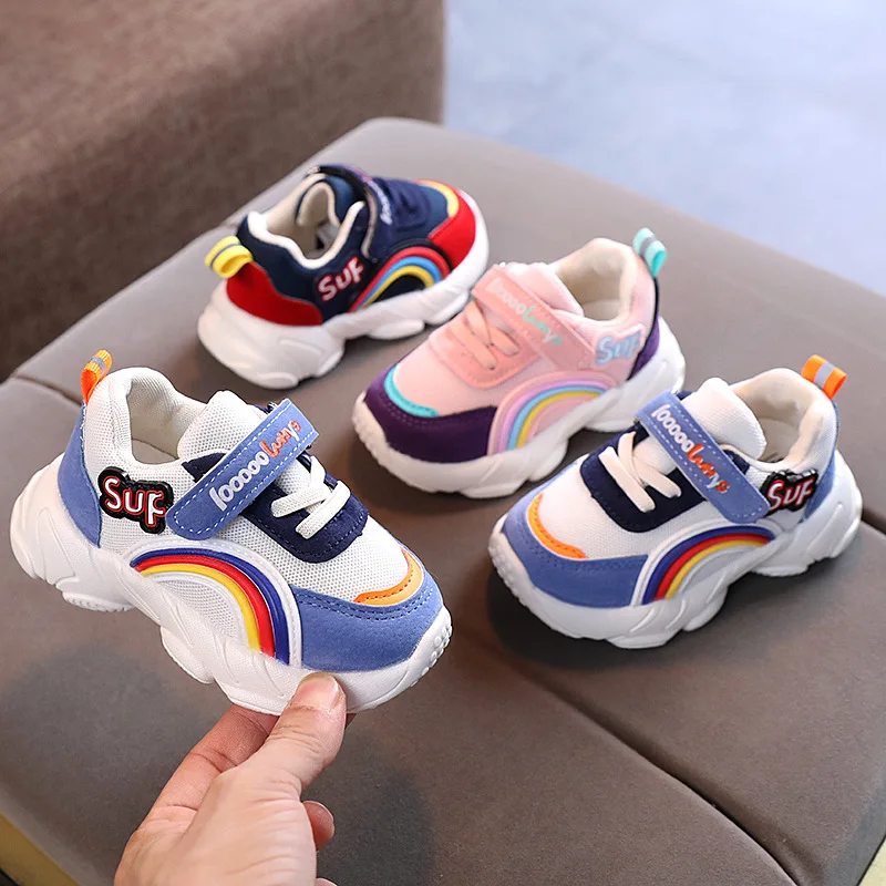 

Size 21-30 Children Casual Shoes Lightweight Sneakers Kids Sport Shoes 2021 Breathable Lightweight Shoes buty dla dziewczynki