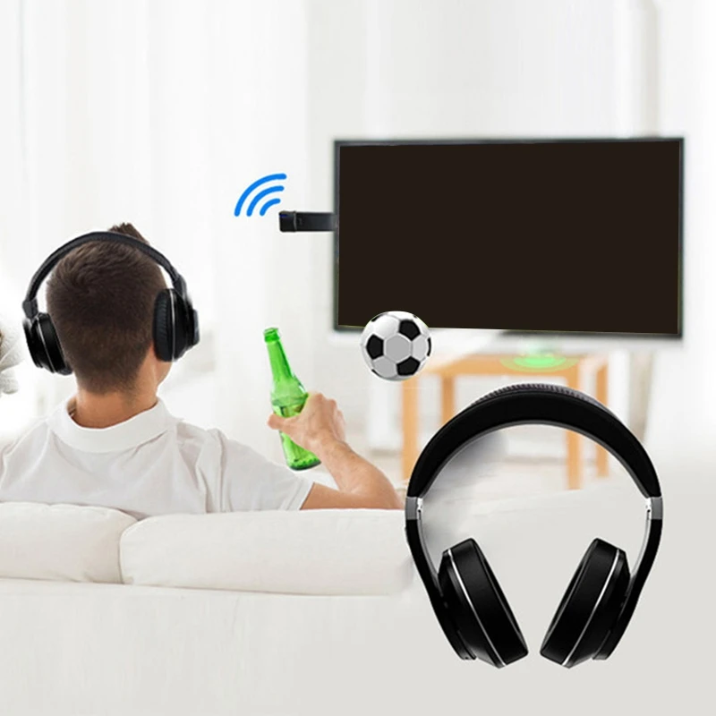 Bluetooth-наушники и USB-передатчик для ТВ ПК беспроводные наушники-вкладыши с шумом