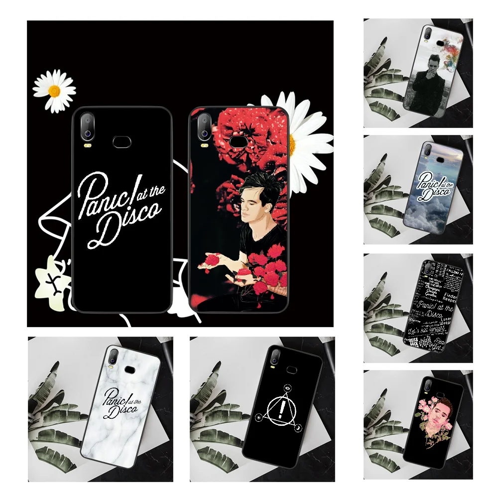NBDRUICAI Panic At The Disco Bands черный ТПУ мягкий резиновый чехол для телефона Samsung A10 A20 A30 A40 A50