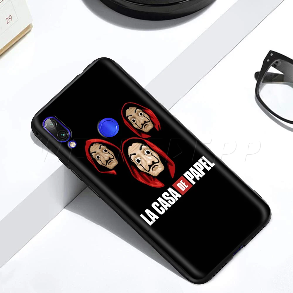 Чехол La Casa De Papel для Xiaomi Redmi 4A 4X 5 5A 6 6A 7 7A S2 Note Go K20 Pro Plus Prime 8T|Бамперы| |