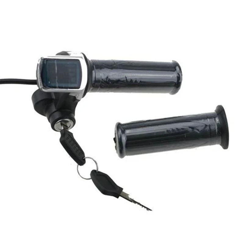 48V фара для электровелосипеда в дроссельной заслонки с светодиодный Дисплей