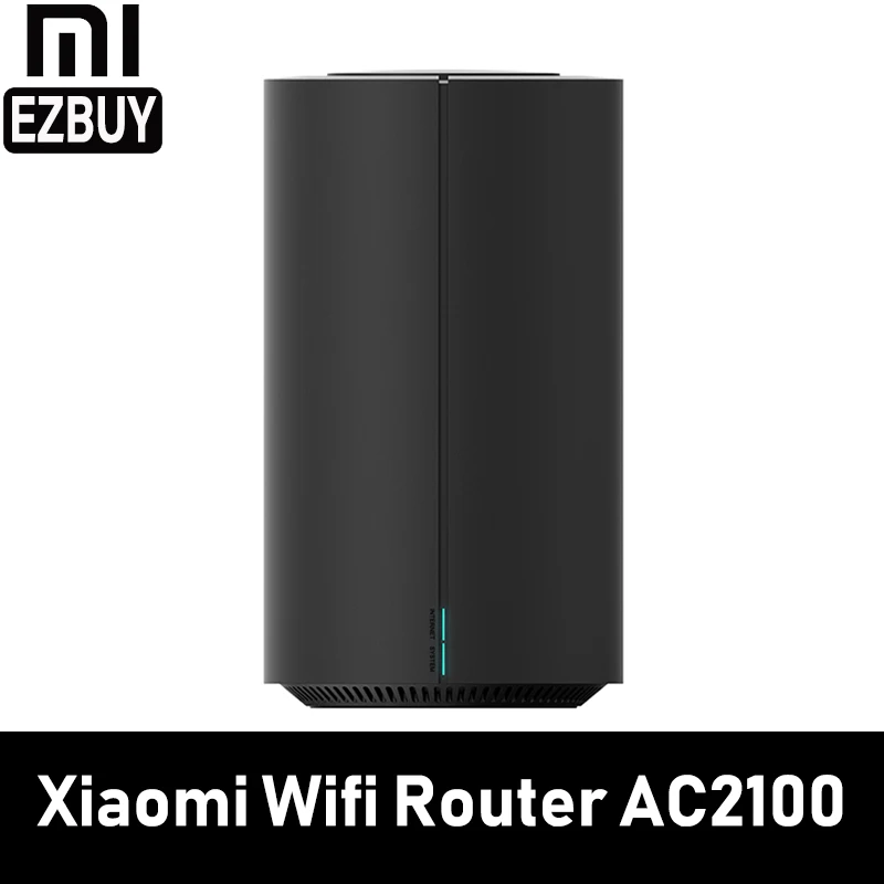 Xiaomi AC2100 2 4G 5G Беспроводной Wi Fi маршрутизатор 1733 Мбит/с гигабитный сетевой Порты и