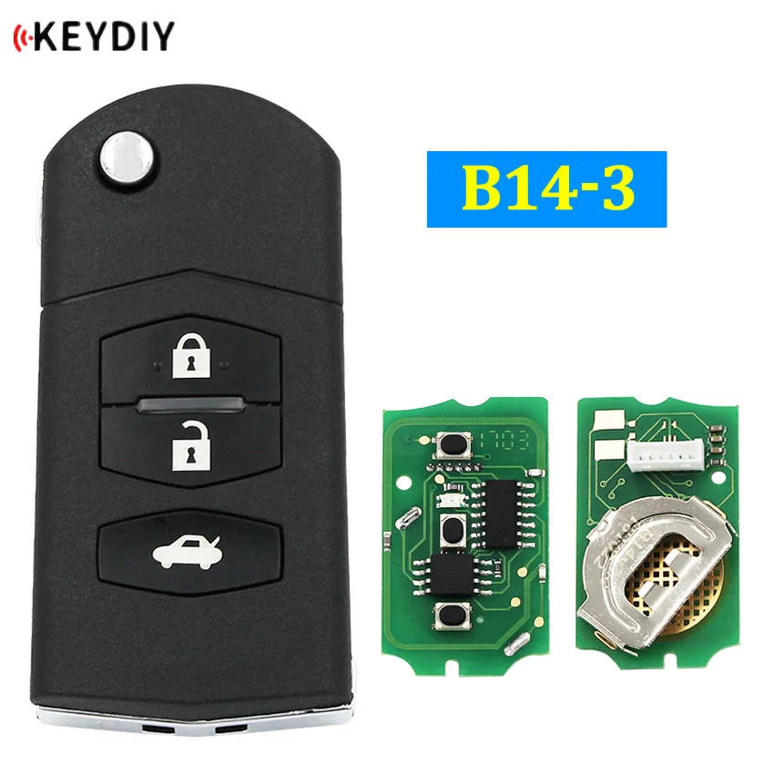 Универсальный B14-3 KD900 KD900+ KD200 URG200 KD-X2 Mini KD 3 кнопки дистанционного управления автомобильный ключ KD пульт дистанционного управления Fob M Стиль