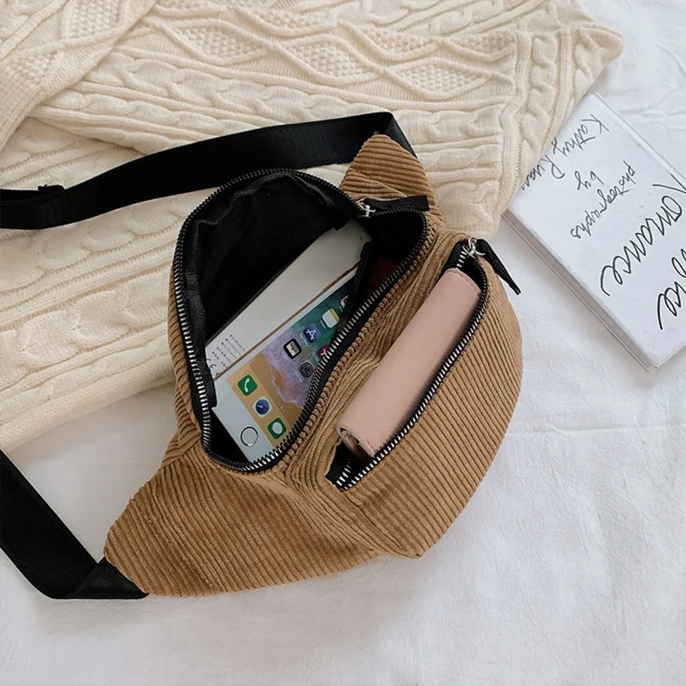 Спортивные дизайнерские холщовые бананки для женщин модная уличная нагрудная