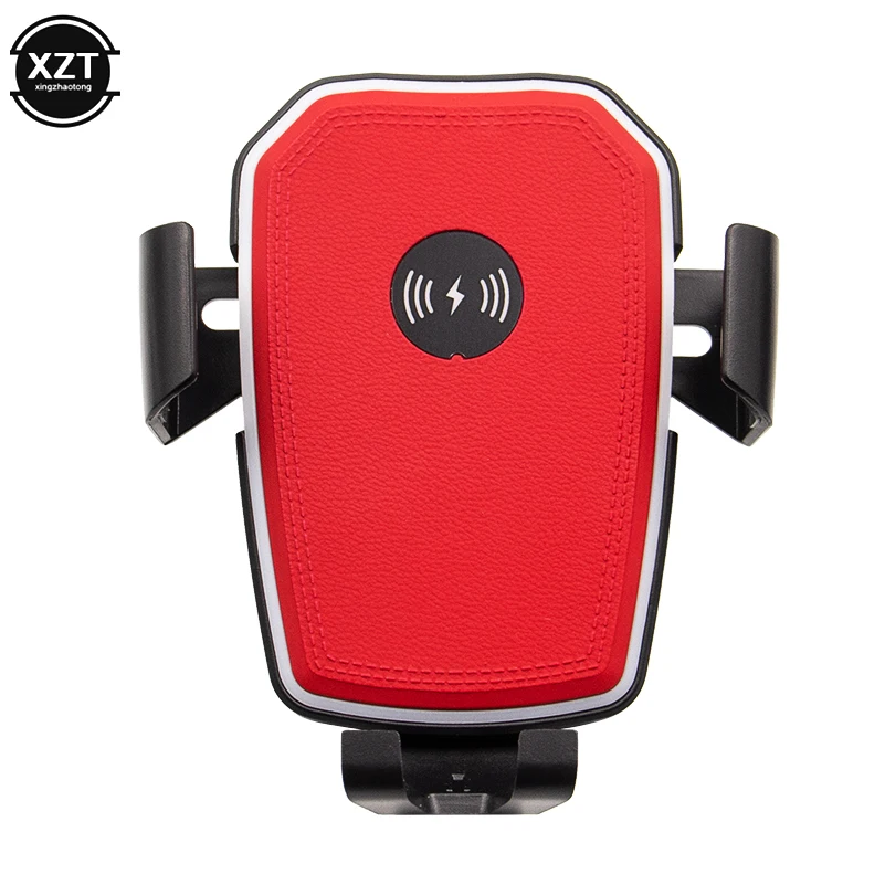 Индукционная 10 Вт QI автомобильный держатель Беспроводное зарядное устройство