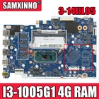 Материнская плата для ноутбука Lenovo ideapad 3-14IIL05 Материнская плата ноутбука GS454GS554GV450GV550 NM-D031 wпроцессор I3 1005G1 RAM 4G 100% тесты OK