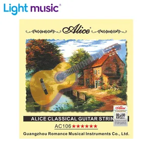 10 Sets Alice A106-H Classical Guitar Class Guitarra Strings Set Hard Tension Nylon Core Silver Plated Copper Wound
