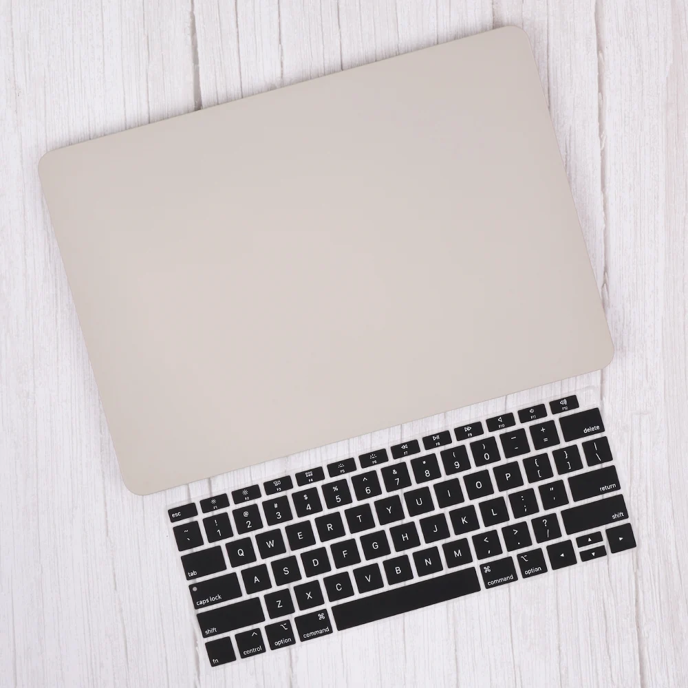 Русский склад матовый и кристально чистый жесткий чехол для Macbook Air 13 A1466 Pro 13 15 Air 11 Защитная пленка для клавиатуры