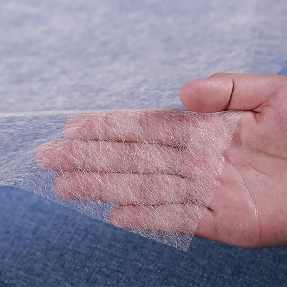 1 × 5 м нетканый плавкий прокладочный материал легко гладить на швейной ткани