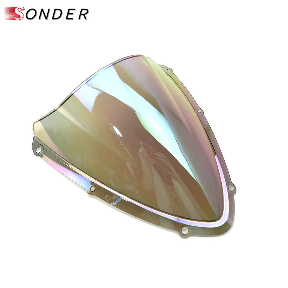 Лобовое стекло для Suzuki K8 GSX R GSXR 600 750 2008 2009 2010 Double Bubble 08 09 10 деталей|Козырьки от ветра