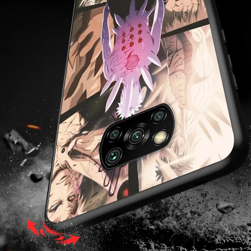 

Anime Pain Uchiha Sasuke For Xiaomi POCO M3 M2 C3 X3 X2 F2 F1 NFC Pro Xiaomi Mi Play Mix 3 A3 A2 A1 6 5 lite Phone Case