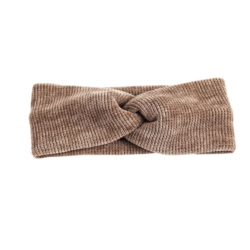 Free shipping knitting women hairbands girl's headbands lady's headwear hair accessories Wide yoga headwrap