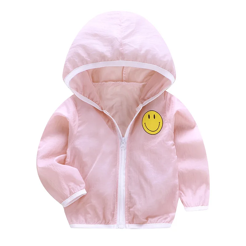 Летняя детская одежда с защитой от солнца рубашка рисунком для мальчиков и