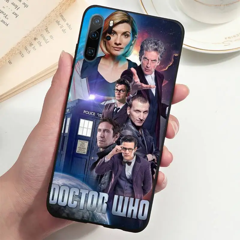 

Tardis Box Doctor Who Phone Case For Huawei P20 P30 P40 lite Pro P Smart 2019 Mate 10 20 Lite Pro Nova 5t
