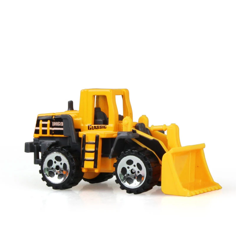 6 шт./компл. мини Diecasts автомобиль сплав строительный инженерный самосвал