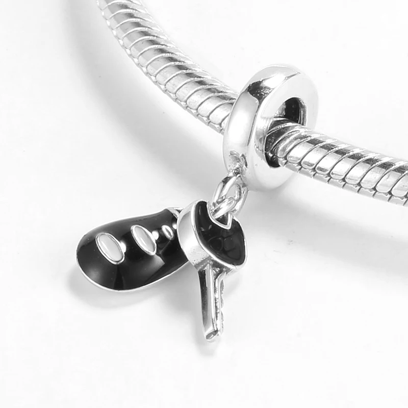 Новый креативный Лидер продаж кулон в форме ключа автомобиля из стерлингового