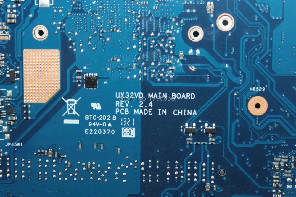 Материнская плата для ноутбука UX32VD SSD Core I7 3517 CPU с 60 NP0MB1N00 A11 материнская 100%