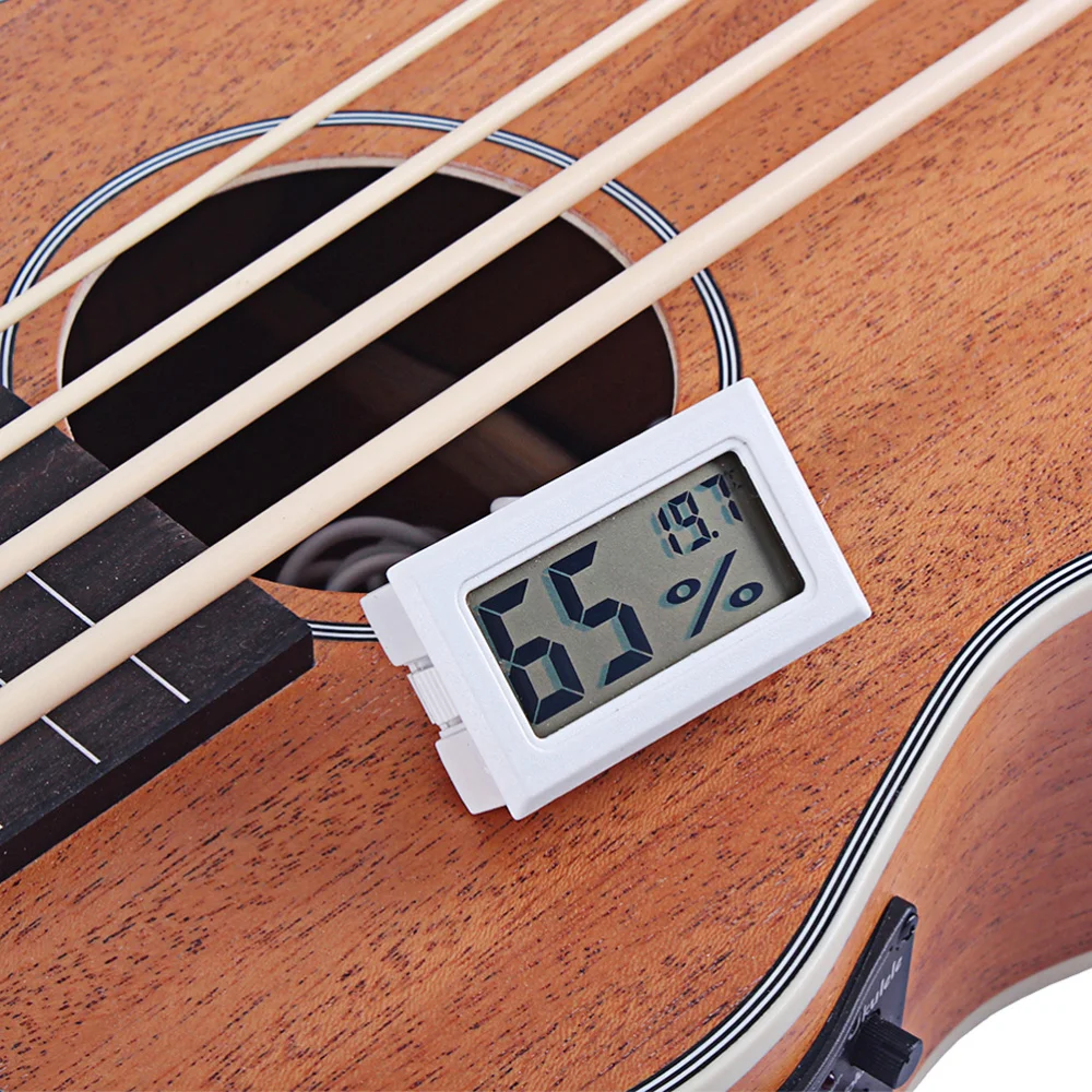 

VZ50 Portable Digital Hygrometer Temperature Data Logger for Home (White)