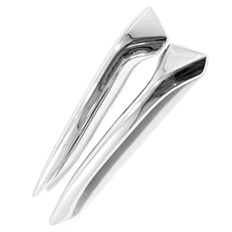 ABS Передние противотуманные фары лампа Накладка для век бровей хромированная