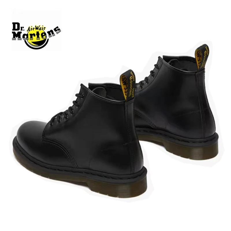 Мужские и женские полуботинки Dr.Martens 6 Eyes Doc Короткие унисекс Нескользящие из