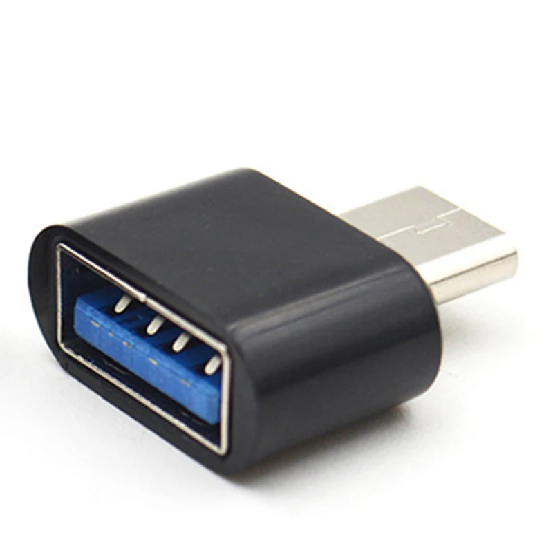 Type C к USB OTG конвертер Папа мама адаптер для телефона Micro V8 комплект аксессуаров