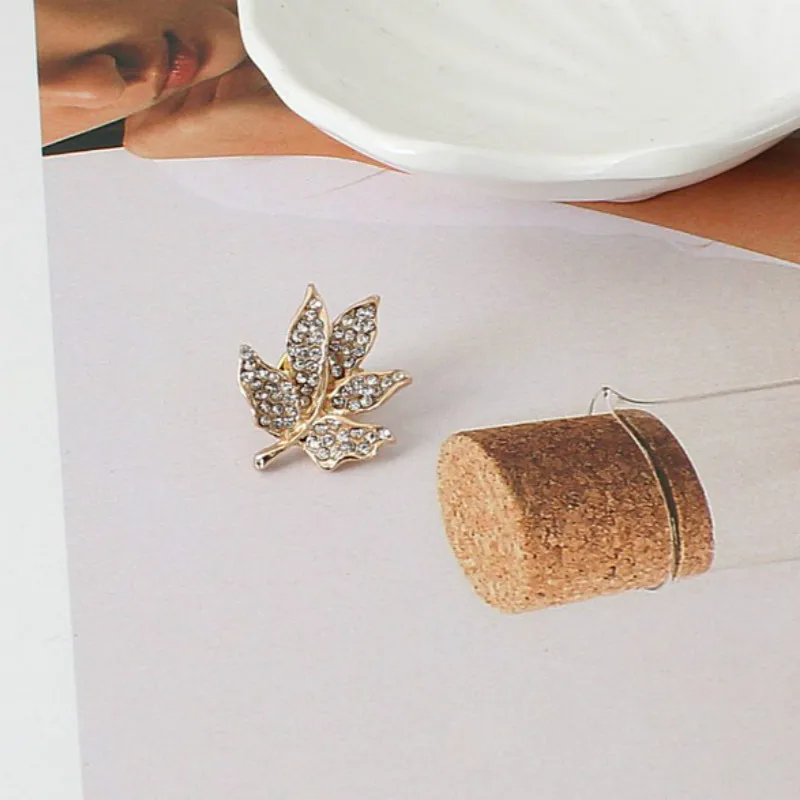 Мужская/Женская Брошь в виде кленового листа|brooch badge|maple leaf broochluxury brooch |