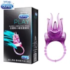 Вибратор Durex, кольцо для клитора, интимные игрушки для взрослых, кольцо с задержкой времени для мужчин