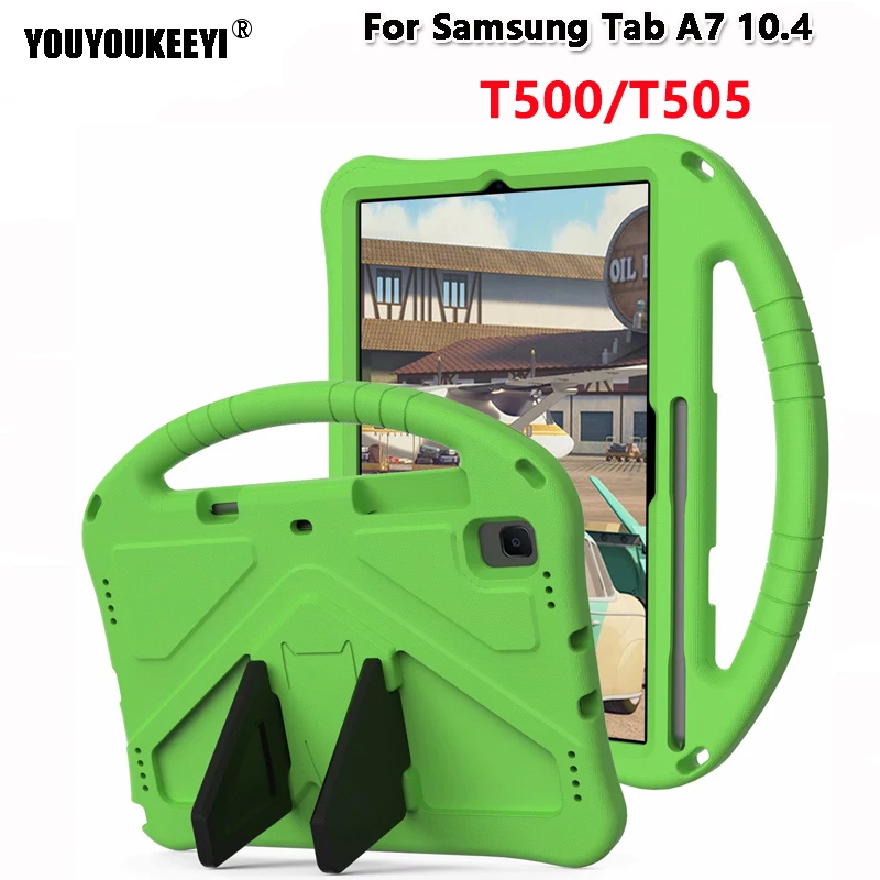 

Case For Samsung GALAXY Tab A7 10.4 inch SM-T500 T505 Tab S5e T720 T725 Tab S6 T860 T865 EVA kids Cover S6 Lite P610 P615 coque