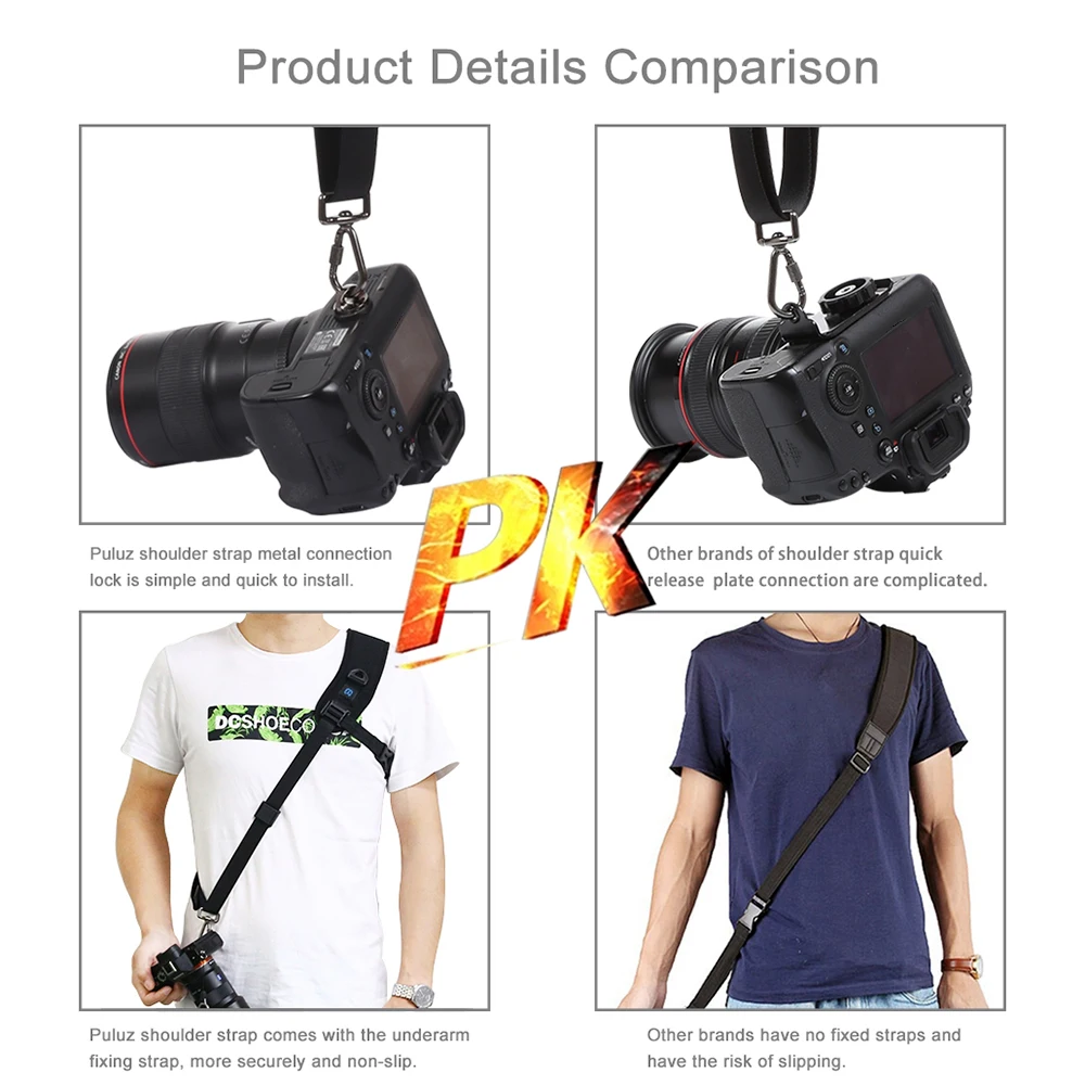 Аксессуары для фотосъемки ремень камеры быстросъемный плечевой Мягкий