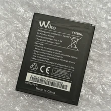 5pcs/2900mAh 3.85V original  Battery For Wiko V12BNL Mobile Phone Batterie Bateria Replace Parts