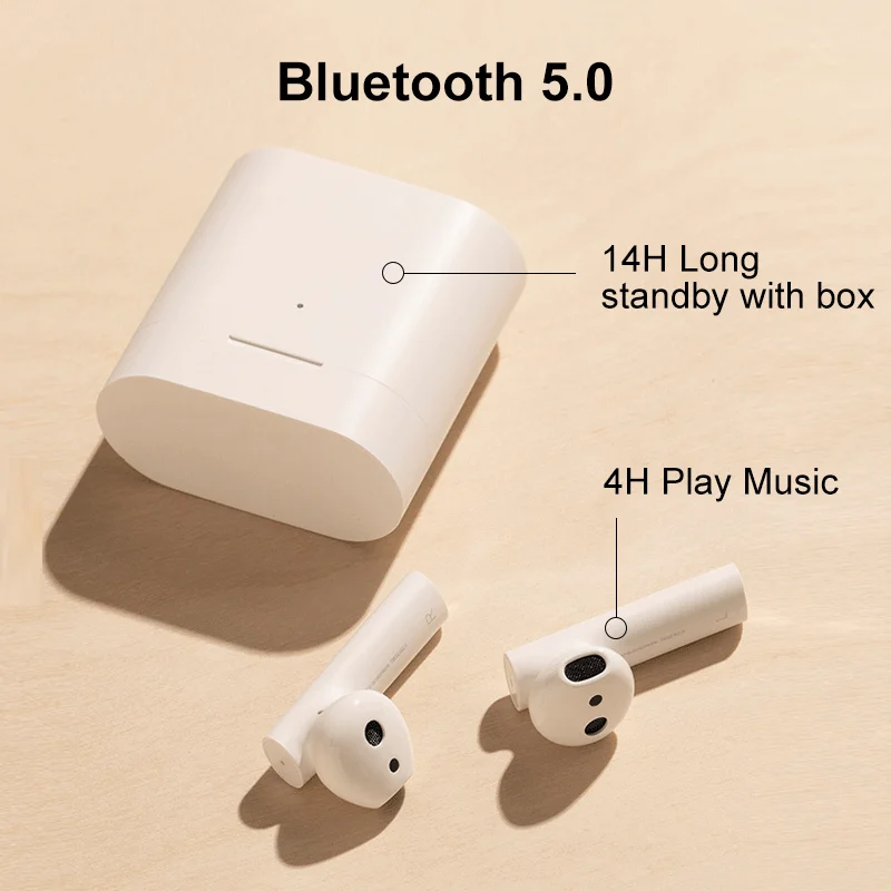 Глобальная версия XIAOMI Airdots Pro 2 Air Mi True беспроводные наушники TWS Bluetooth 5 0 14H батарея