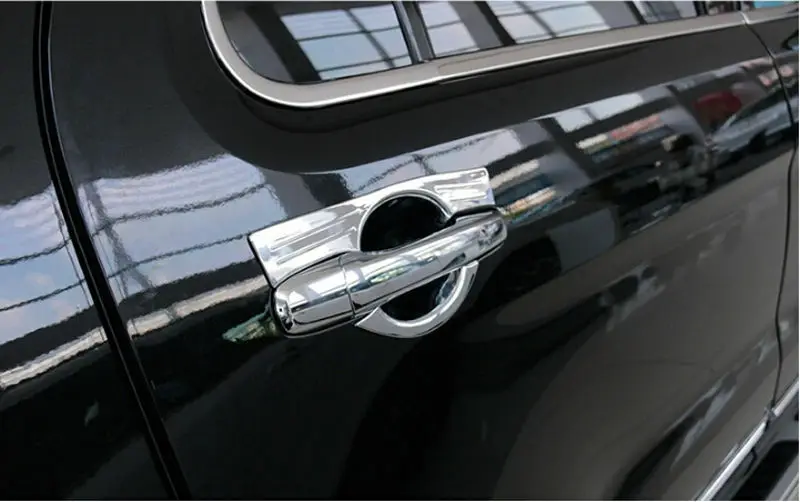 4 шт. хромированные боковые накладки на дверные ручки Ford Explorer 2011-2019 2018 | Автомобили