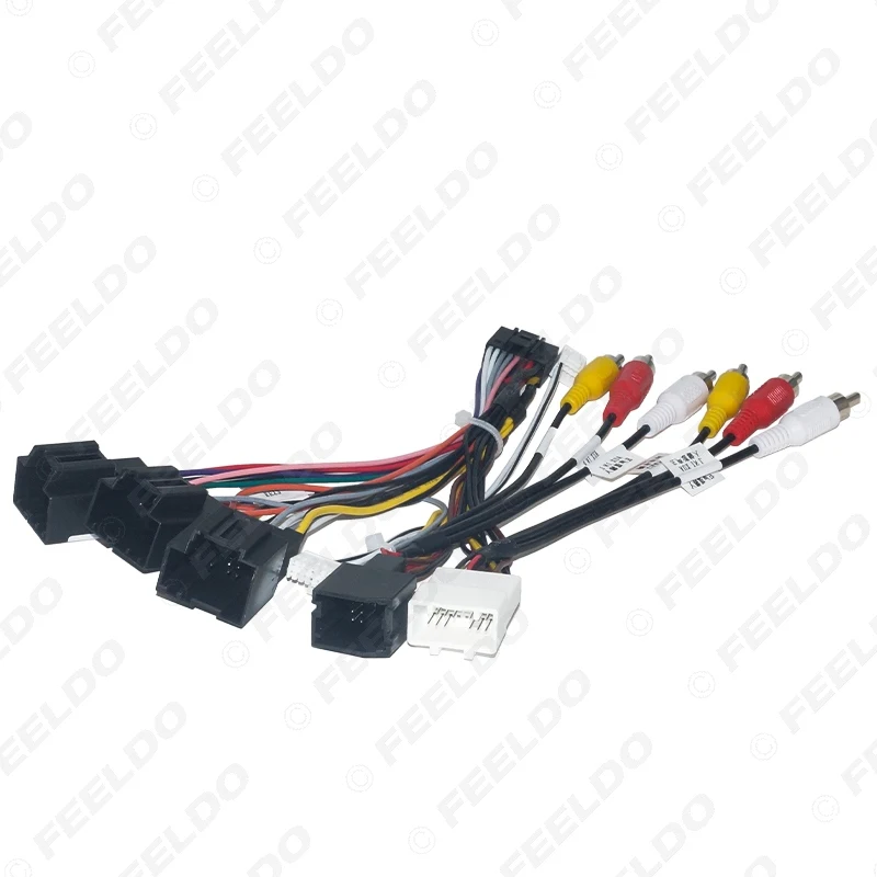 FEELDO стерео аудио 16PIN Android кабель питания адаптер для Chevrolet Captiva Epica CD/DVD