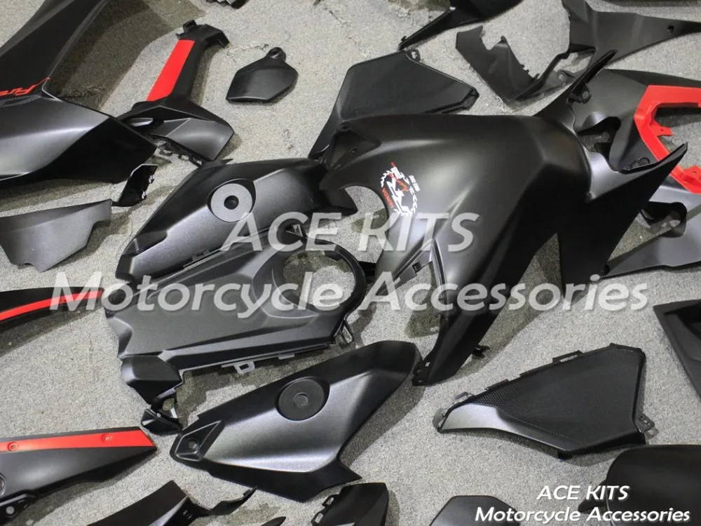 Мотоциклетный обтекатель abs комплект для HONDA CBR1000RR корпусные детали плесень черный красный Магазин № 0039