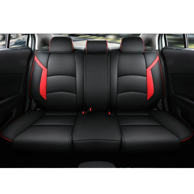 Auto Sport High-quality leather accessories Car Seat Cover Custom Fit Special for Mazda 3 Axela 2014 2015 2016 2017 2018 2019 | Автомобили