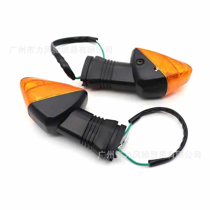 

12V Turn Signals 1pair ABS Accessories Amber Clear Lens For Kawasaki ZX-6R 2005-2006 Replacement