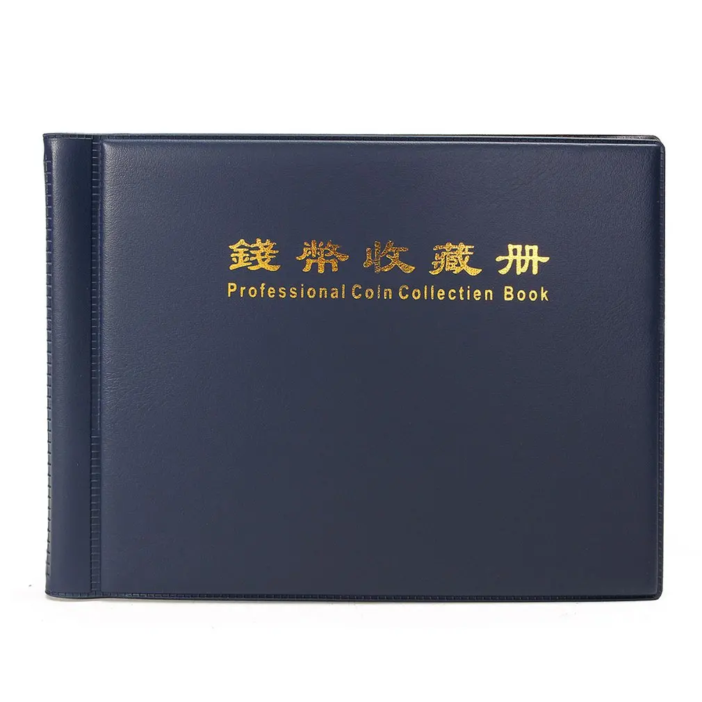 

240 Holders Coin Collection Book Collecting Money Penny Pockets 10 Pages Coin Storage Album For Coin Collectors