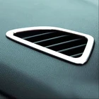 Нержавеющая сталь для Chevrolet CAVALIER 2017-2019 Новый спереди, устанавливаемое на вентиляционное отверстие в салоне автомобиля внутренние вставки на выходе Накладка аксессуары для укладки 2 шт.