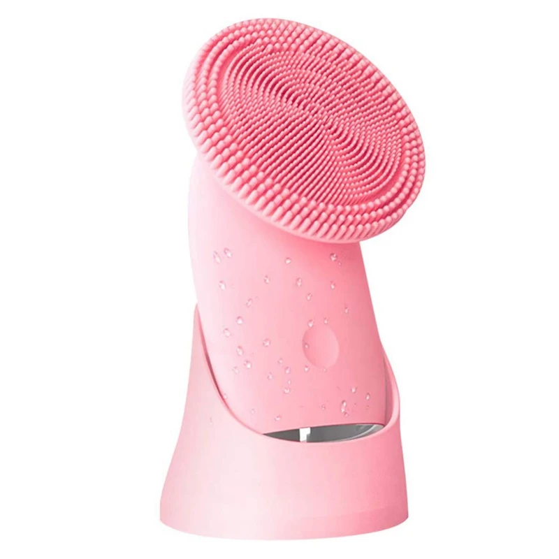 

Face Brush Silicone Facial Cleansing Brush Waterproof Rechargeable Massager for Exfoliating Deep Cleansing