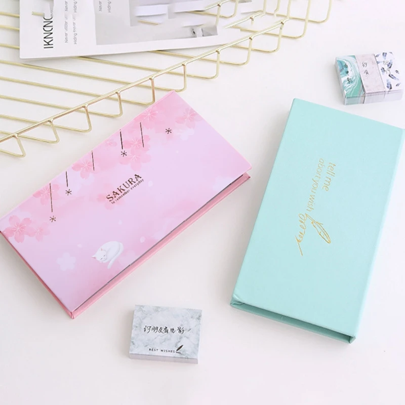 

Kawaii Multi-function Memo Pad Bookmark Sticky Notes Set School Supplies Paper Sticker Korean Stationery Y4QD