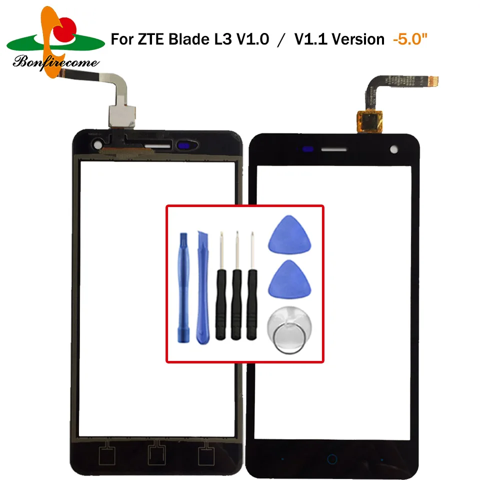 

Для ZTE Blade L3 V1.0 V1.1 версия сенсорного экрана дигитайзер панель Замена