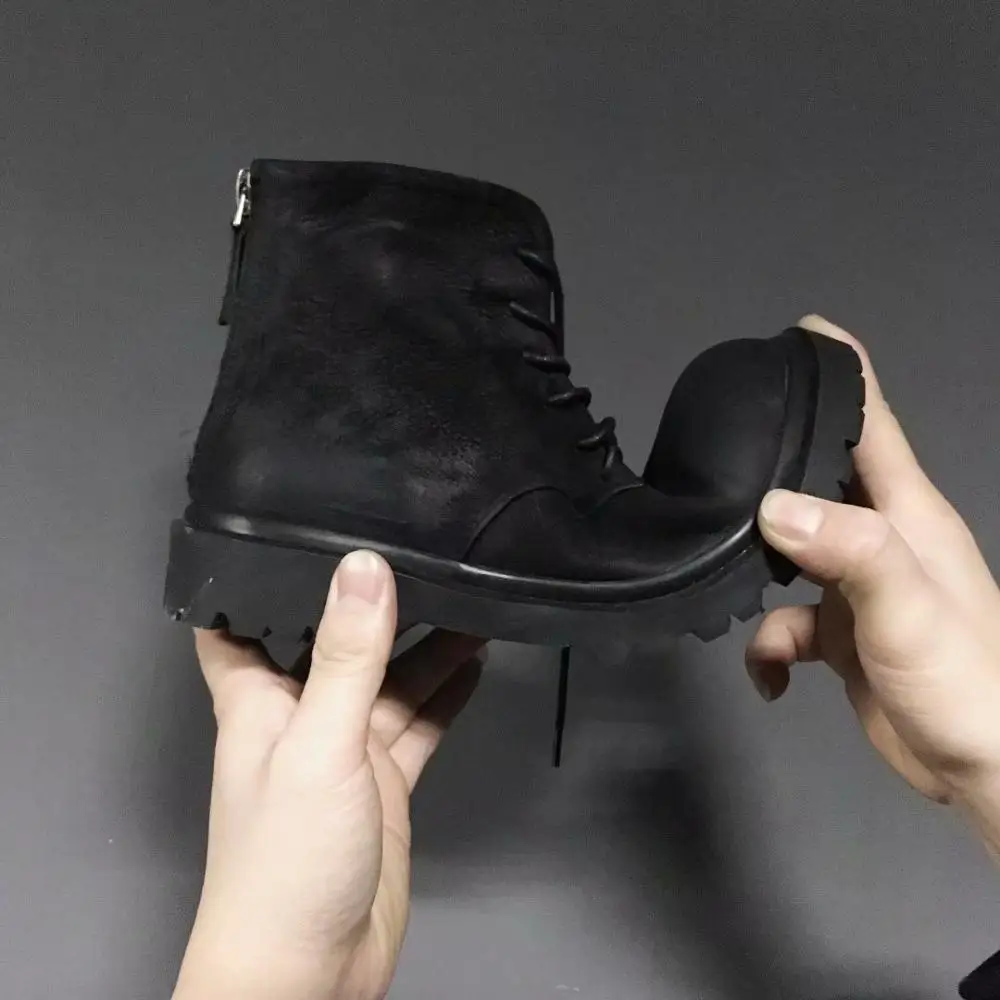 C9 высококачественные итальянские прочные сапоги ручной работы из натуральной